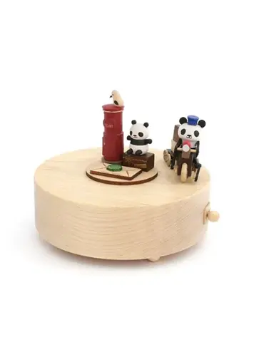 Solib Music Box - Panda mailman (N°3)