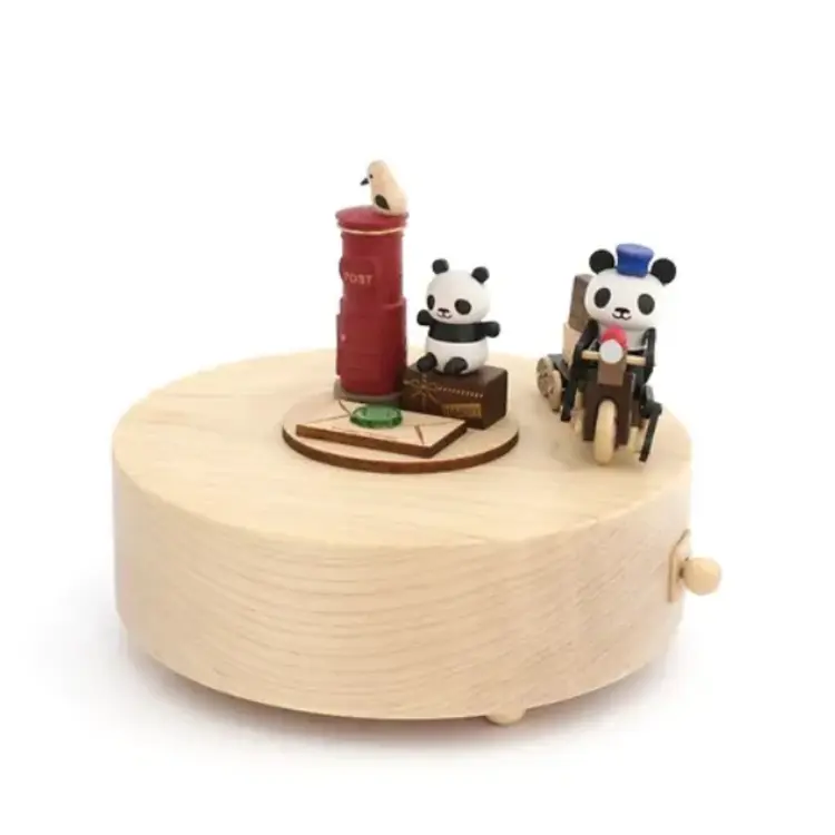 Solib Music Box - Panda mailman (N°3)