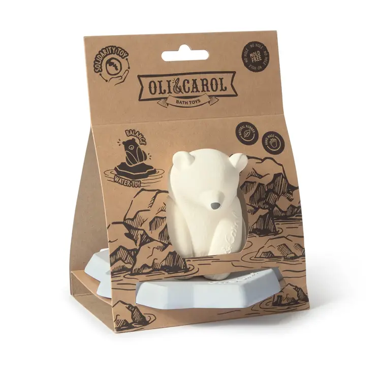 Oli & Carol Polar Bear Bath Toy