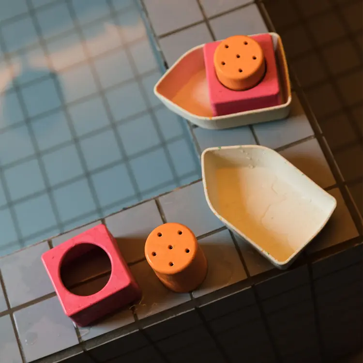 Oli & Carol Upcycled Boat - Orange