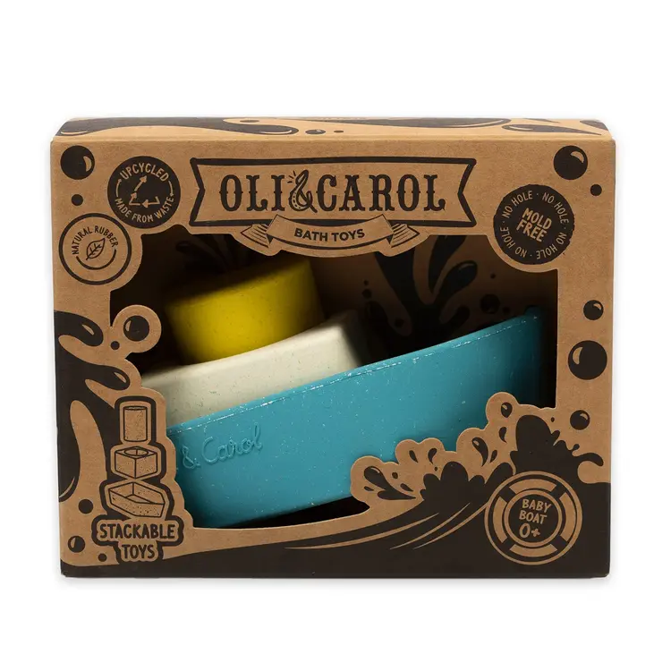 Oli & Carol Upcycled Boat - Yellow