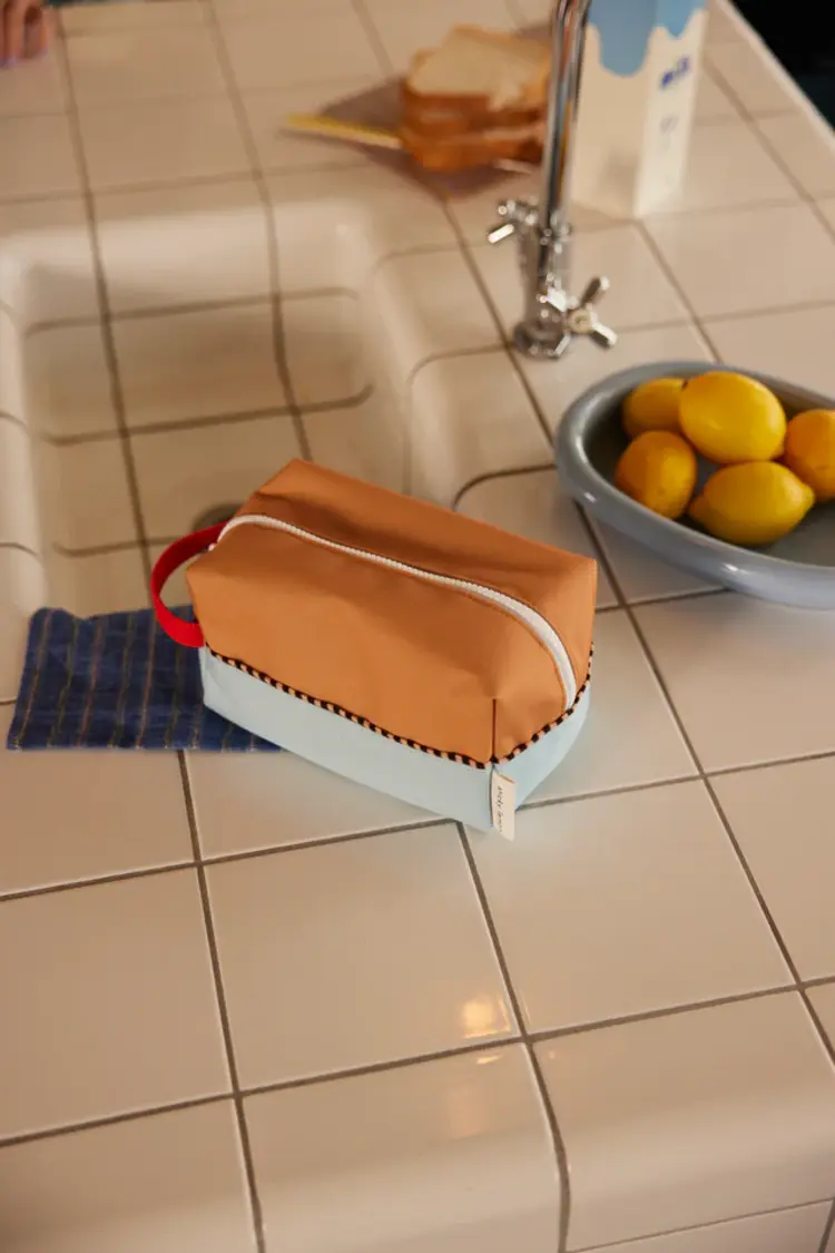 Sticky Lemon Toiletry Bag - Jane Beige/ Zissou Blue