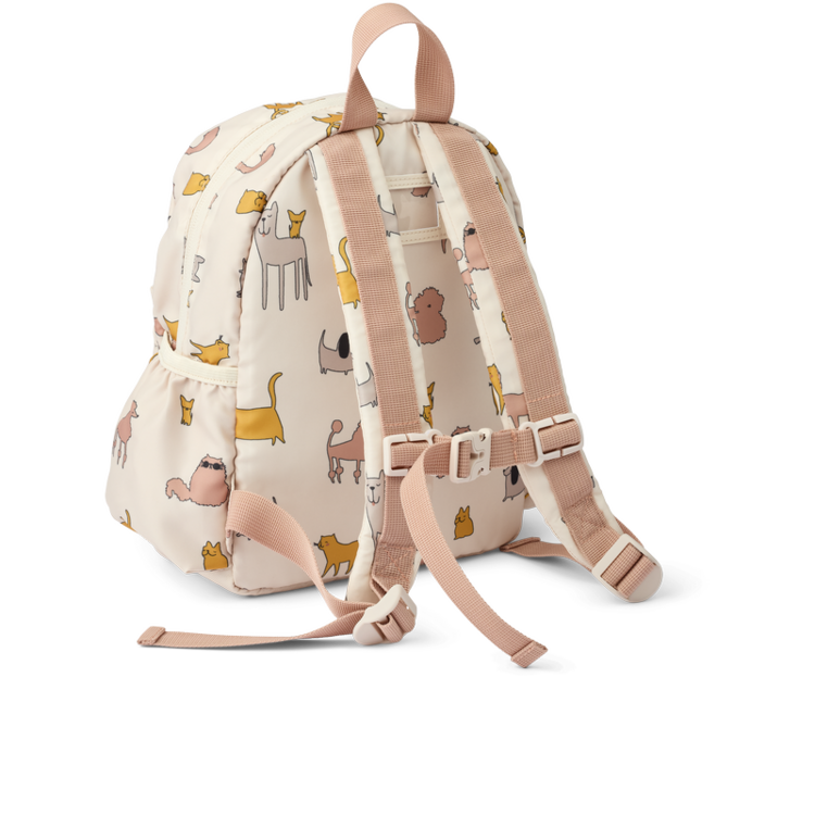 Liewood Andreas Backpack - Cats and Dogs/Sandy