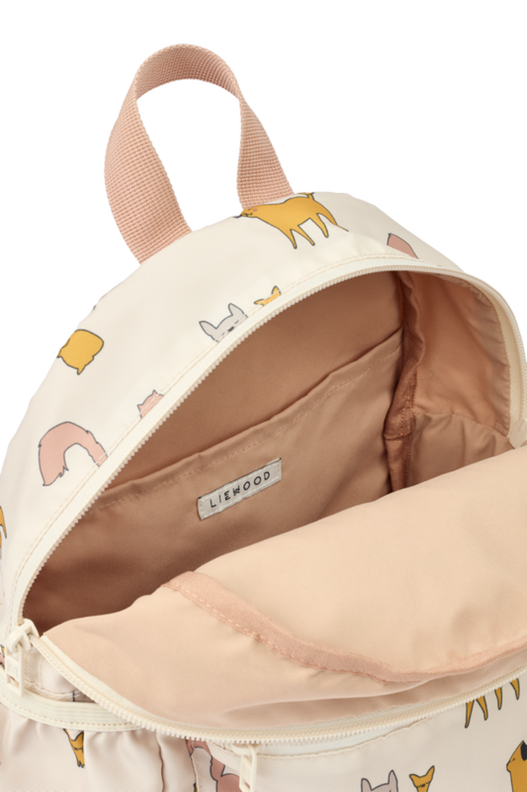 Liewood Andreas Backpack - Cats and Dogs/Sandy