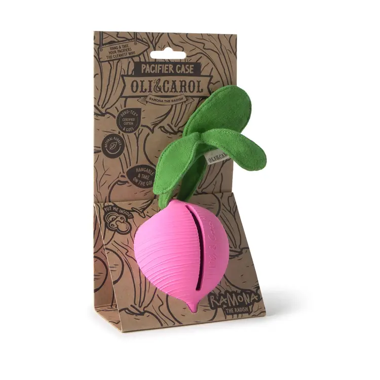 Oli & Carol Ramona The Radish Pacifier Case