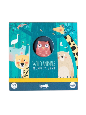 Londji Memory-spel - Wild Animals