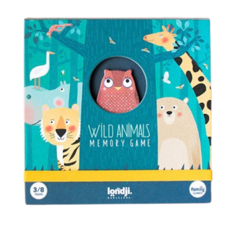 Londji Memory-spel - Wild Animals