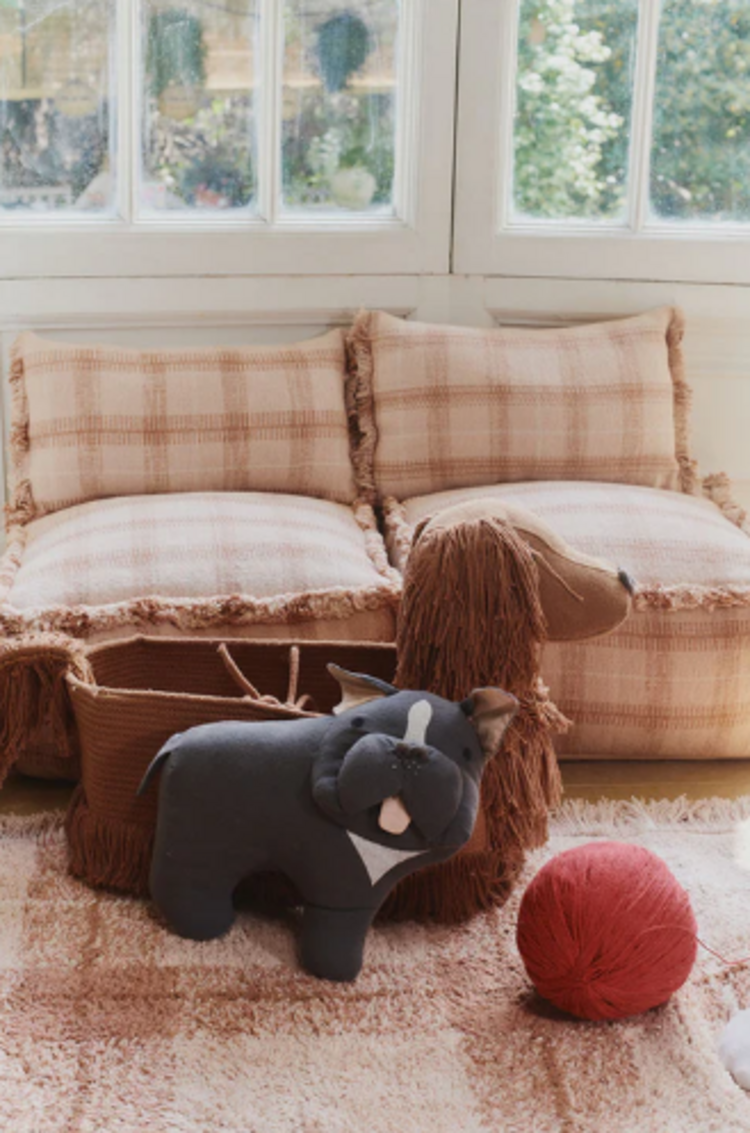 Lorena Canals Washable Rug Tartan - Tartane Rose