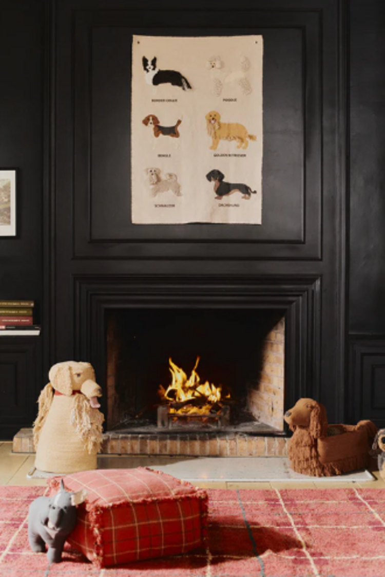 Lorena Canals Washable Rug Tartan - Vintage Red