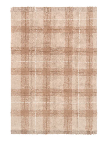 Lorena Canals Wasbaar Tapijt Tartan - Tartane Rose