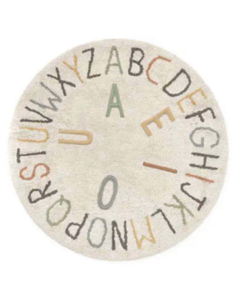 Lorena Canals Rug ABC Color & Letters