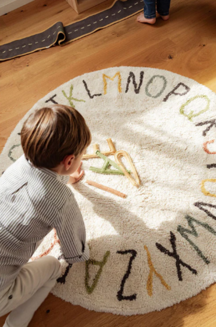 Lorena Canals Rug ABC Color & Letters