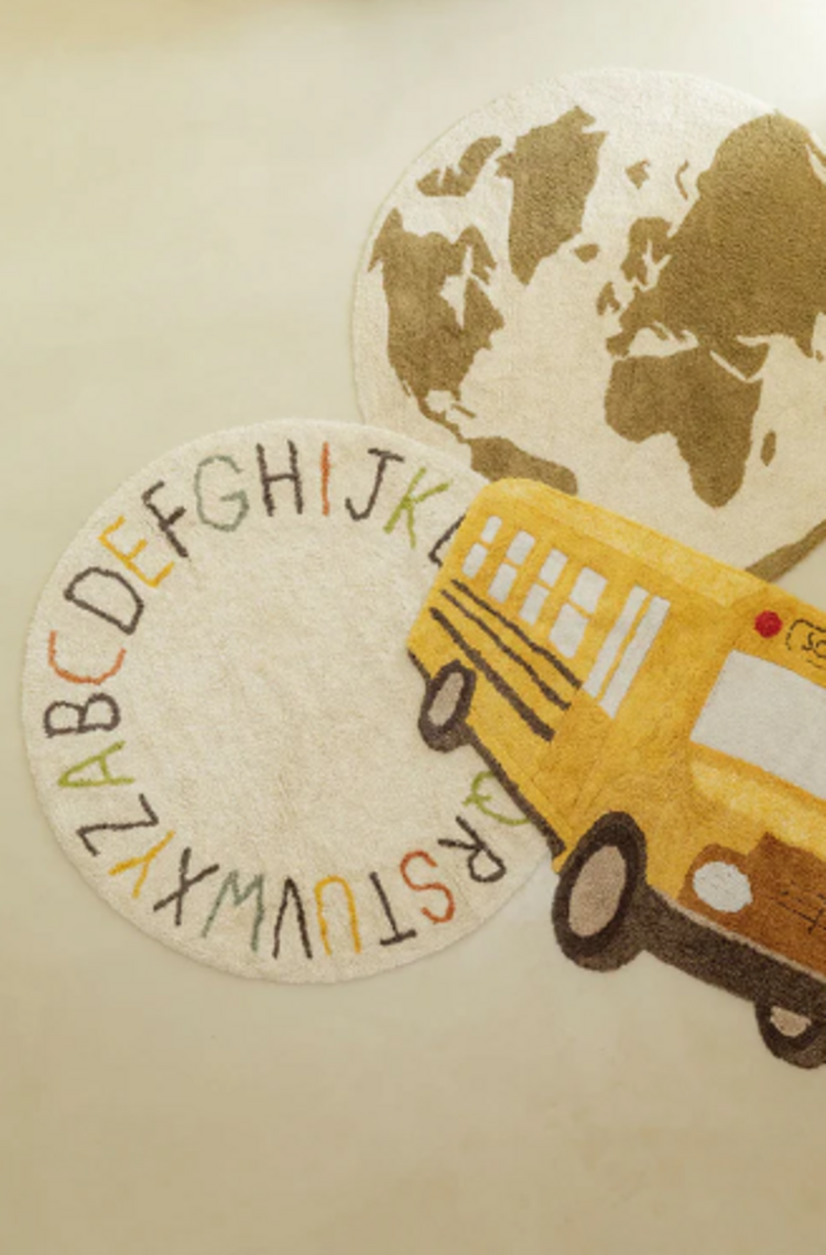 Lorena Canals Rug ABC Color & Letters