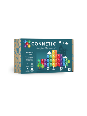 Connetix Rainbow Rectangle Pack - 18pc