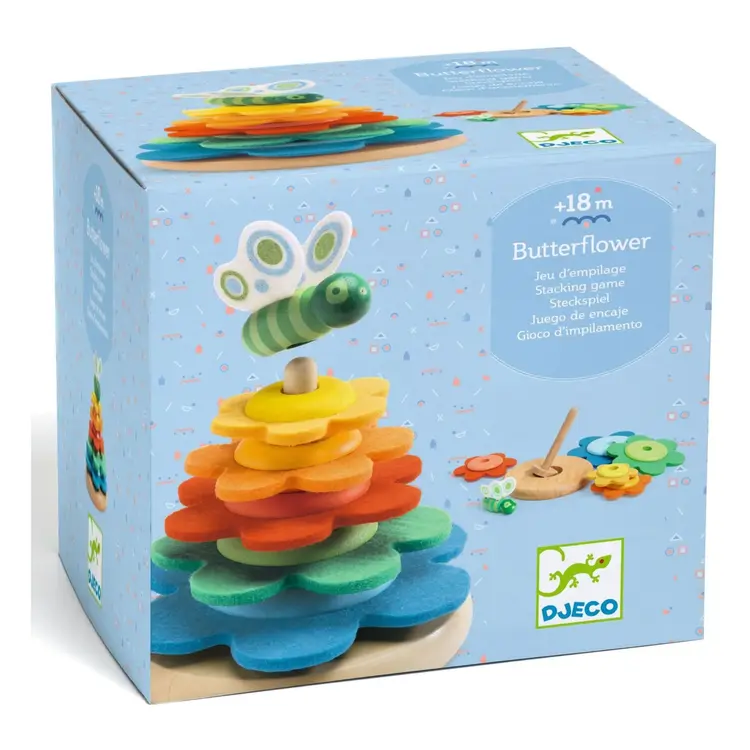 Djeco Stapelspel - Butterflower