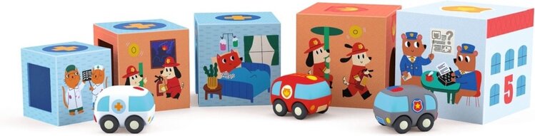 Djeco Blocks For Infants - TopaniCar