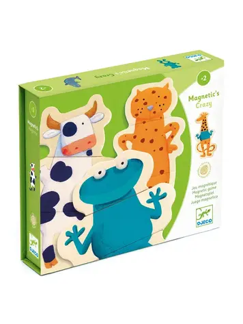 Djeco Wooden Magnetic - Crazy
