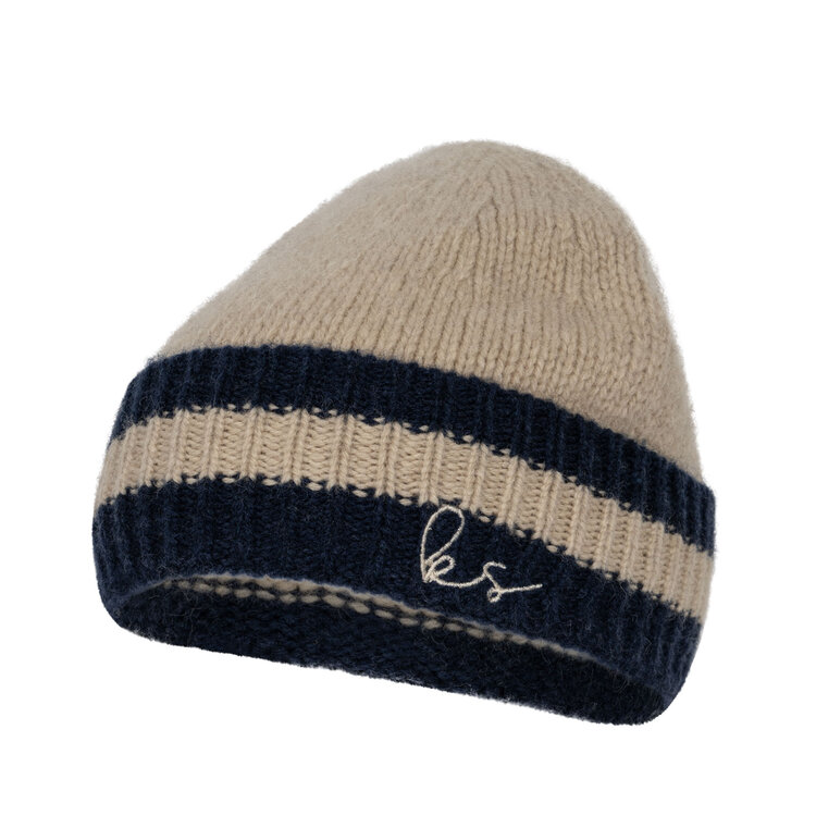 Konges Sløjd Hardy Knit Hat - Beige Melange