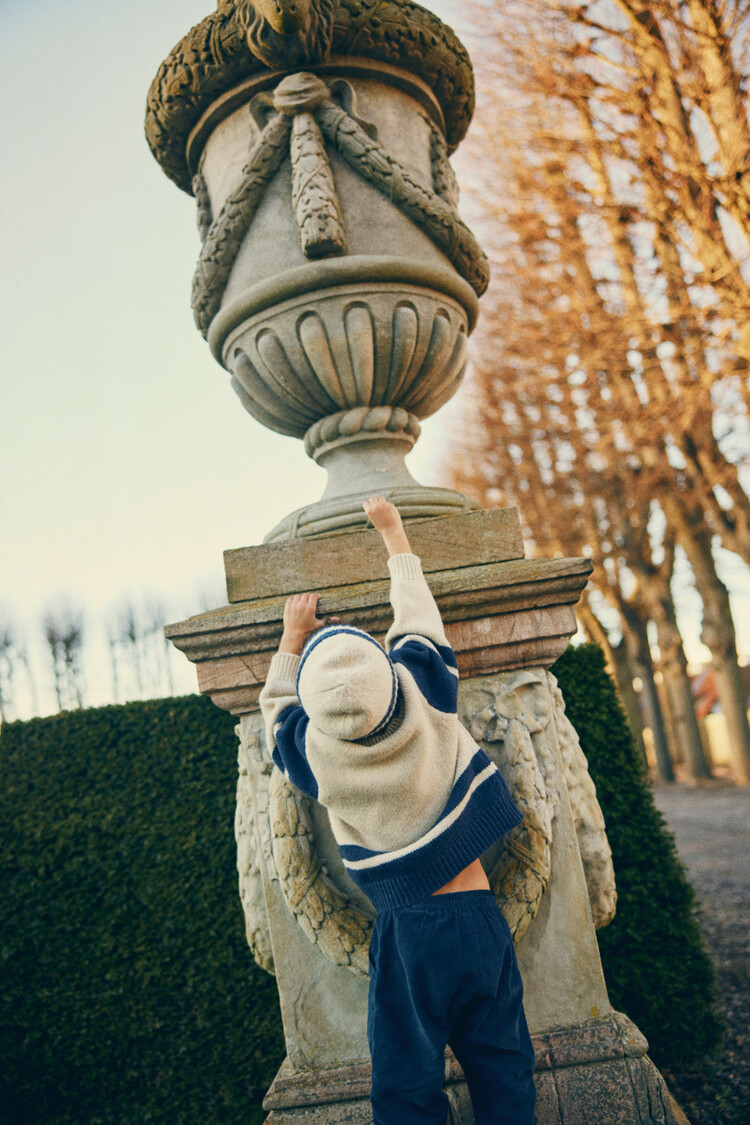 Konges Sløjd Hardy Knit Hat - Beige Melange