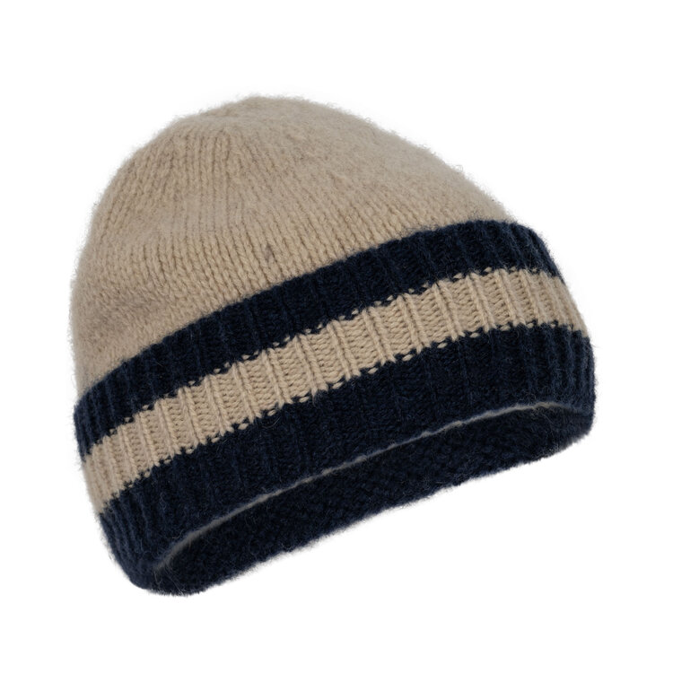 Konges Sløjd Hardy Knit Hat - Beige Melange