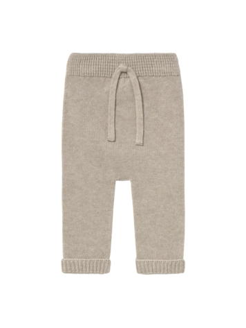 Li & Me Will Plain Knit Trousers - Toasted