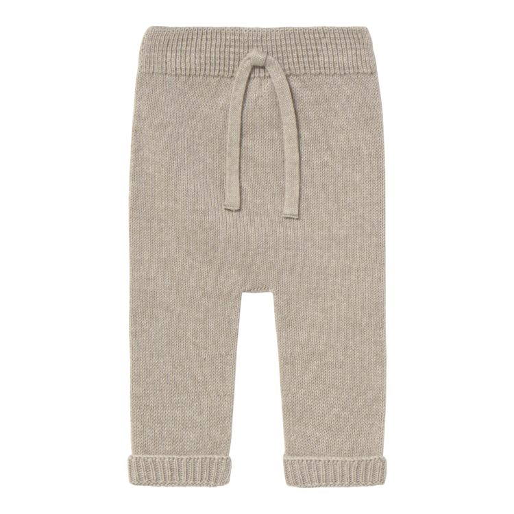 Li & Me Will Plain Knit Trousers - Toasted