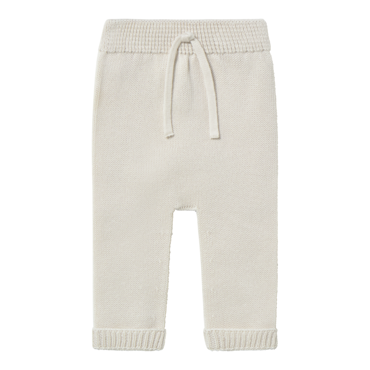 Li & Me Will Plain Knit Trousers - Cream