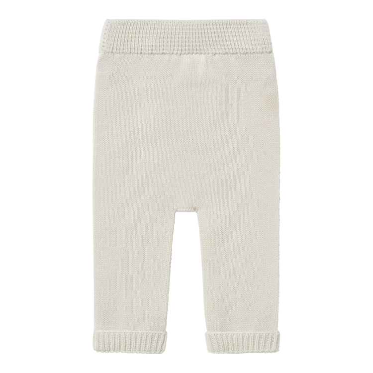 Li & Me Will Plain Knit Trousers - Cream