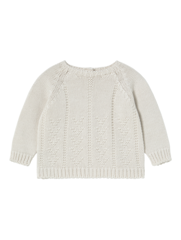 Li & Me Priya Lonks Knit Cardigan - Cream