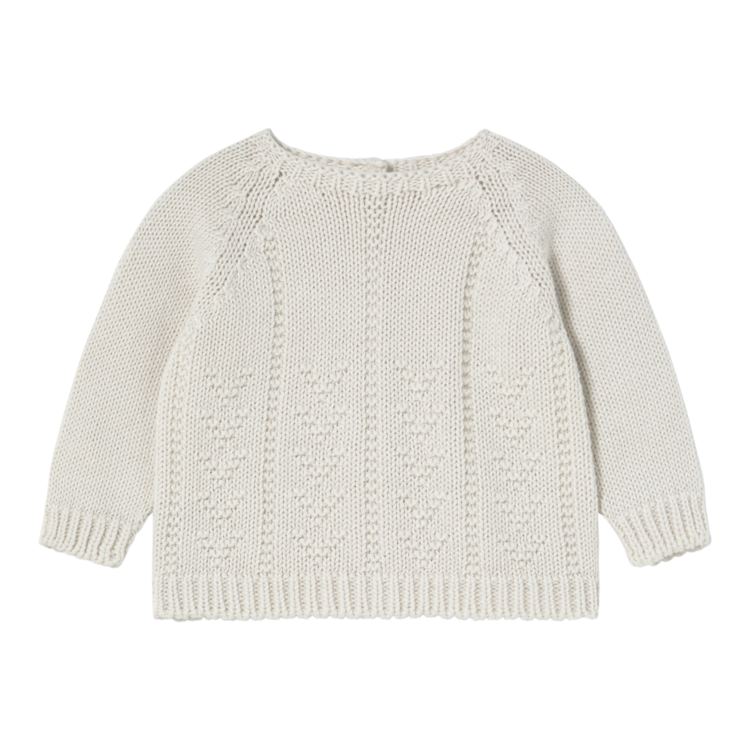 Li & Me Priya Lonks Knit Cardigan - Cream