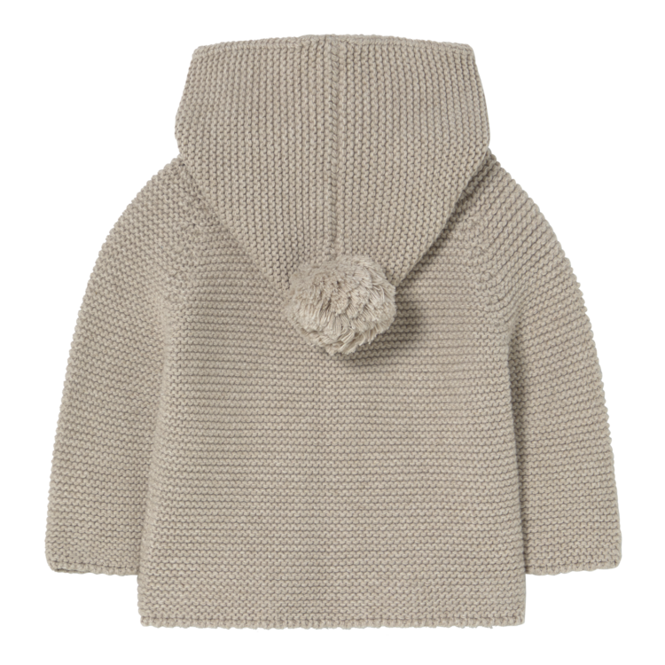 Li & Me Peter Heavy Knit Cardigan - Toasted