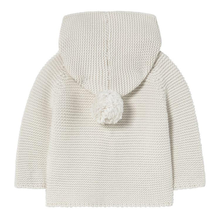 Li & Me Peter Heavy Knit Cardigan - Cream