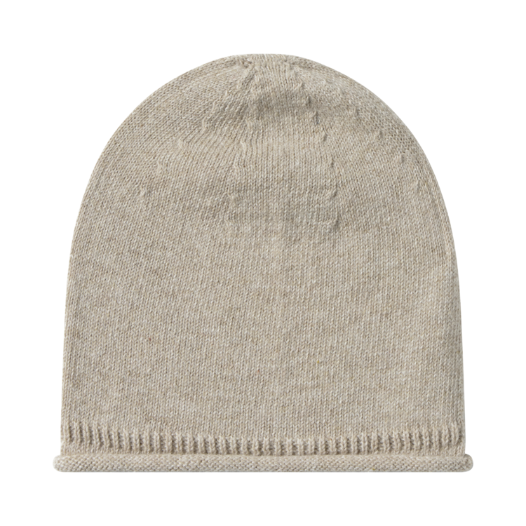 Li & Me Jon Plain Knit Hat - Toasted