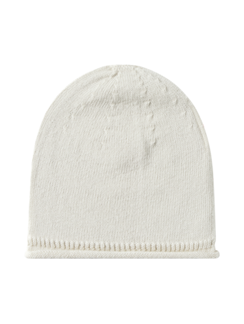 Li & Me Jon Plain Knit Hat - Cream