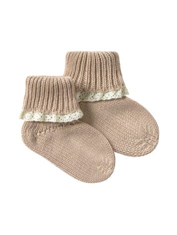 Li & Me Fleur Knit Socks - Candy