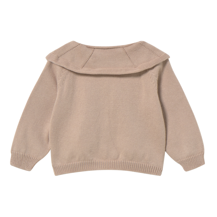 Li & Me Dalhia Embroidered Knit Cardigan - Candy