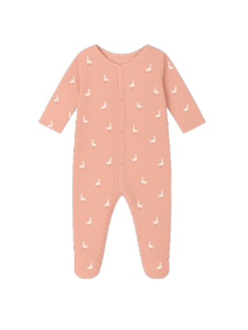 More Than Babies Onesie - Pink Duck
