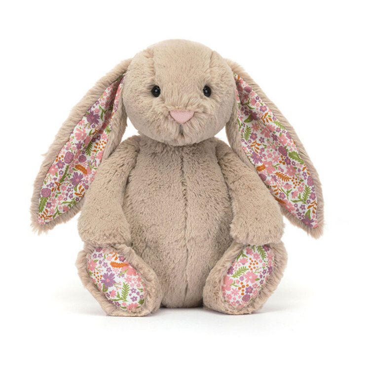 Jellycat Limited Blossom Bea Beige Bunny Petal