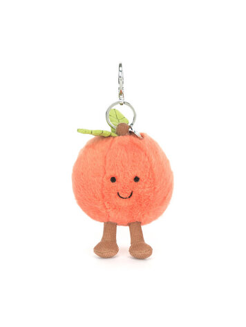 Jellycat Limited Amuseables Peach Bag Charm