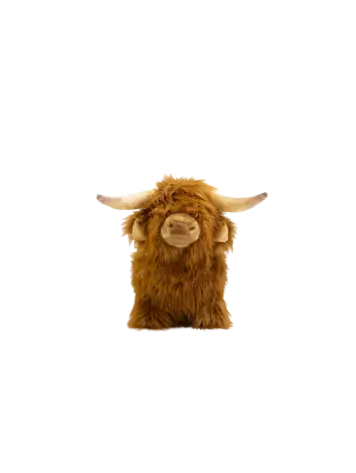 Wild & Soft Zacht Stuiter Dier - Hooglandkoe