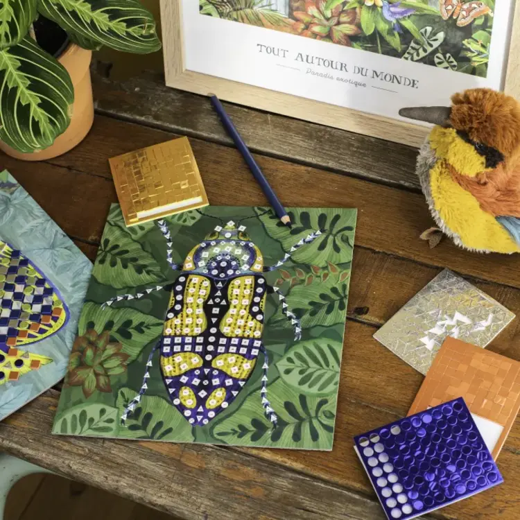 Moulin Roty Mosaic Box - Tout autour du monde