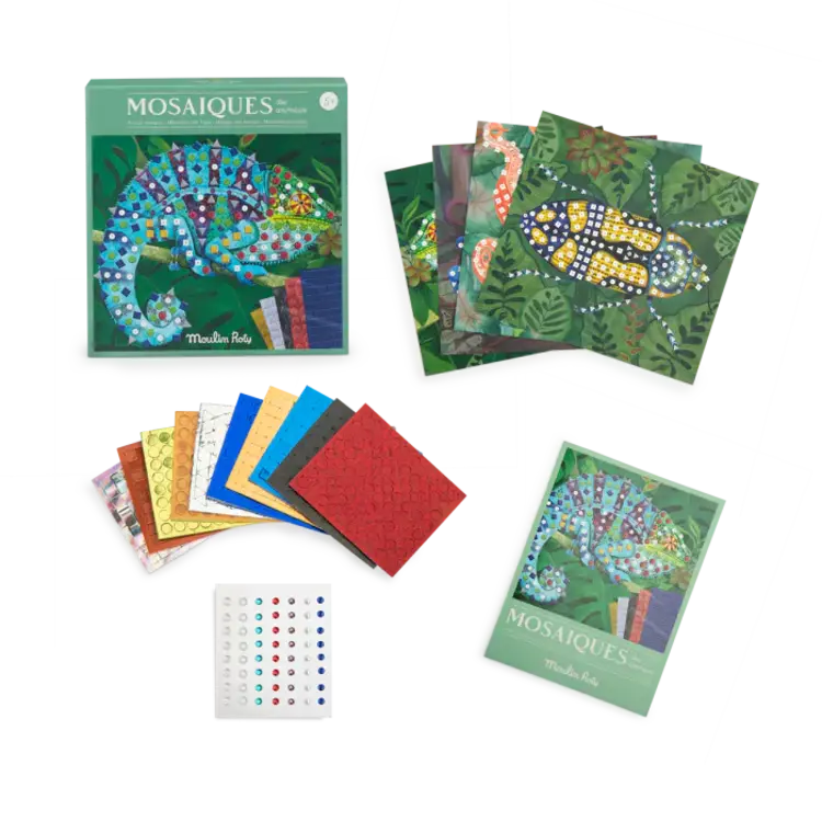 Moulin Roty Mosaic Box - Tout autour du monde