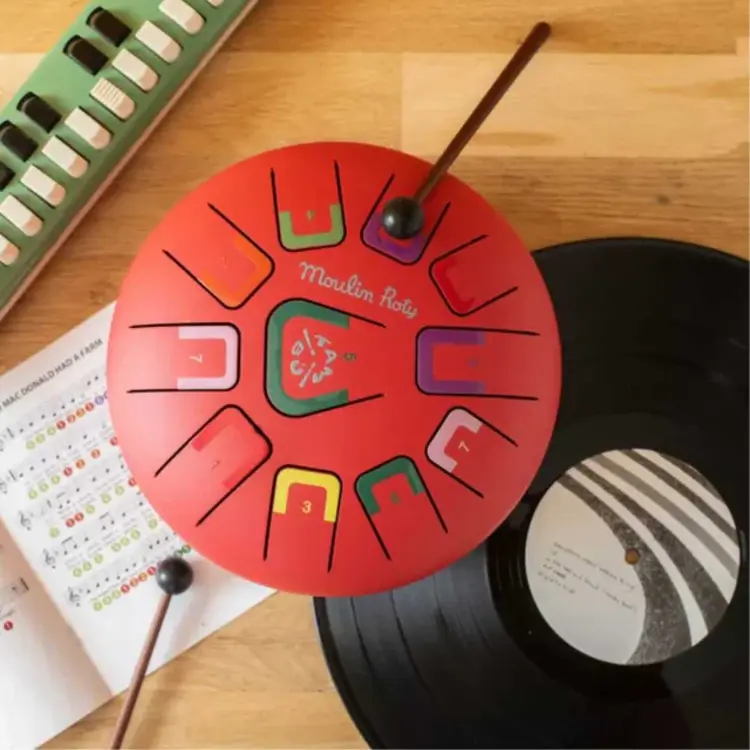 Moulin Roty Tongue Drum Les Popipop
