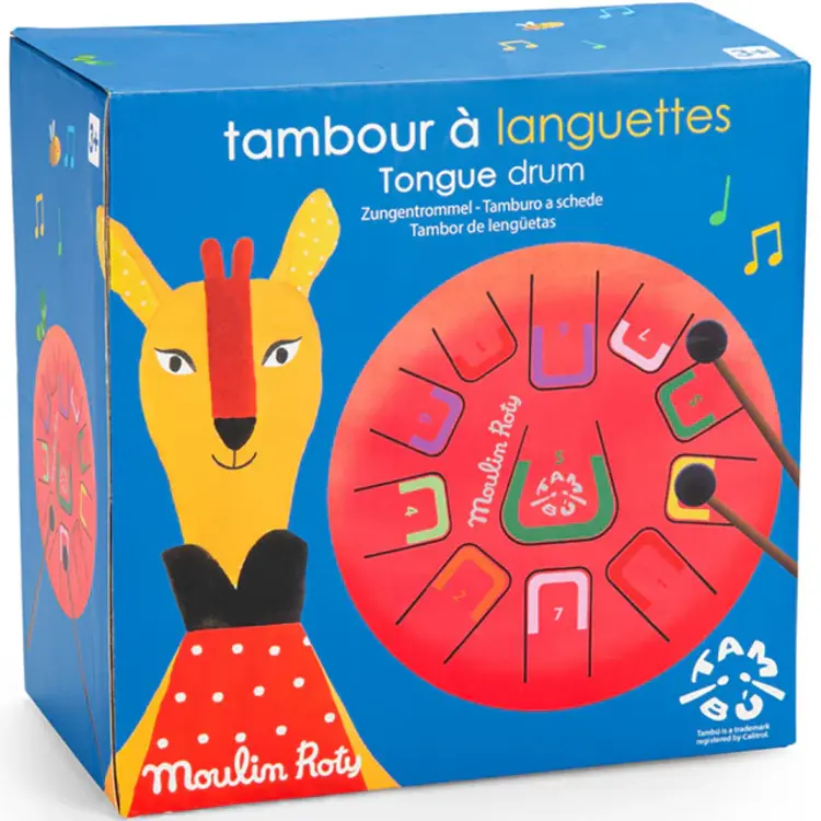 Moulin Roty Tongue Drum Les Popipop