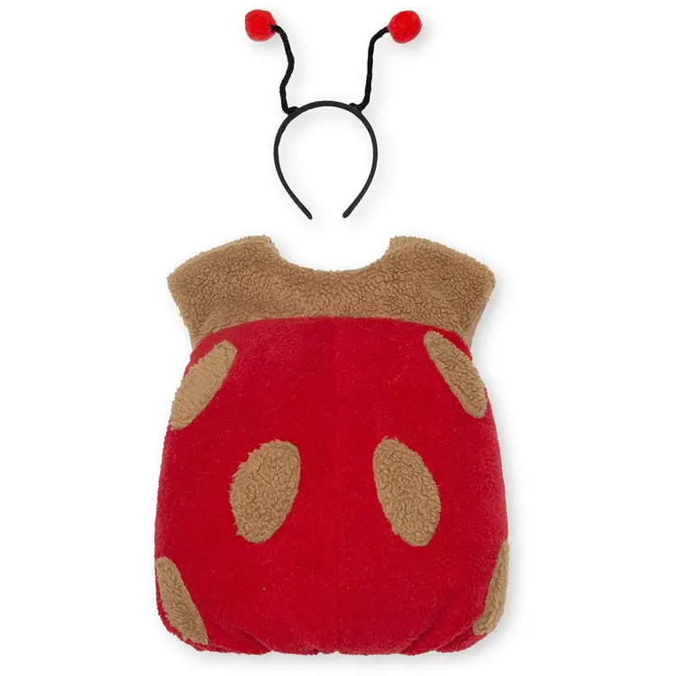 Flora Ladybug Suit - Fossil 1-3Y