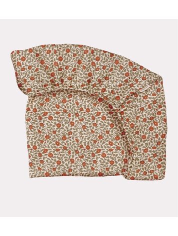 Main Sauvage Junior Fitted Sheet - Holly Flowers