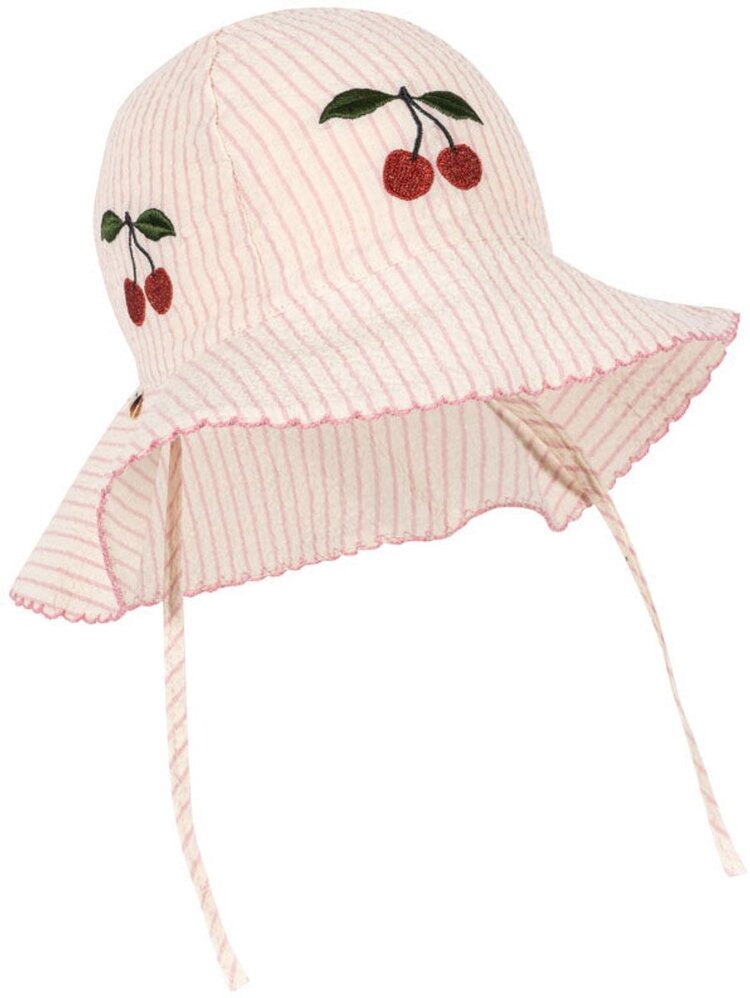 Konges Sløjd Ellie Sun Hat - Peony Stripe