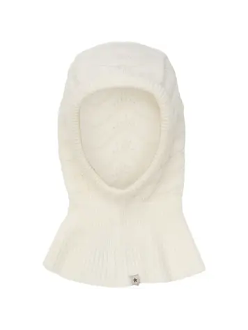 Huttelihut Balaclava Wool Knit - Off-white