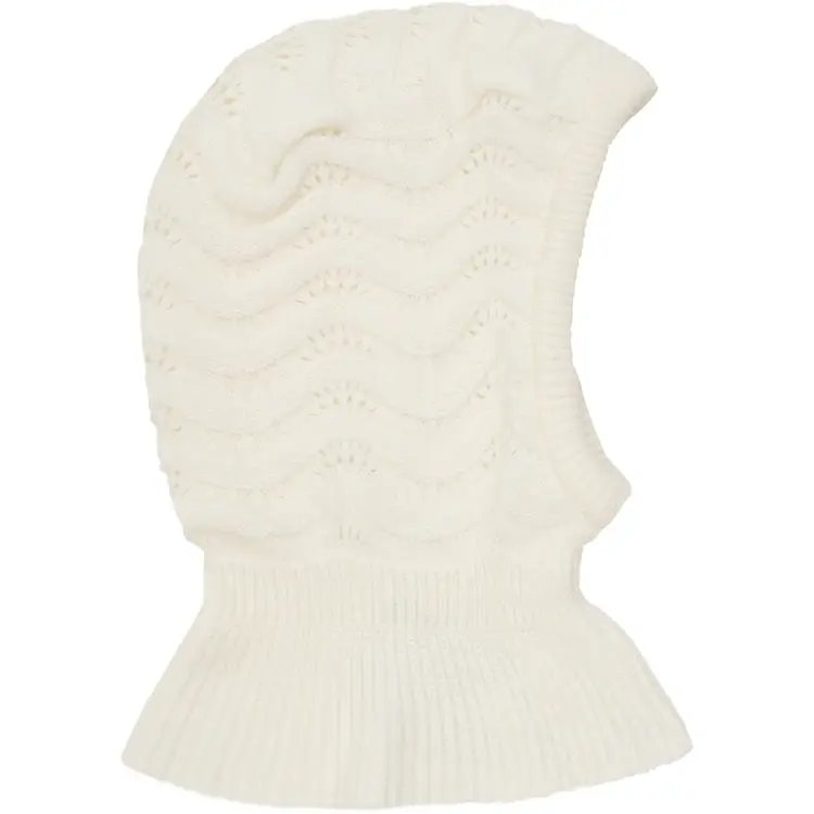 Huttelihut Balaclava Wool Knit - Off-white