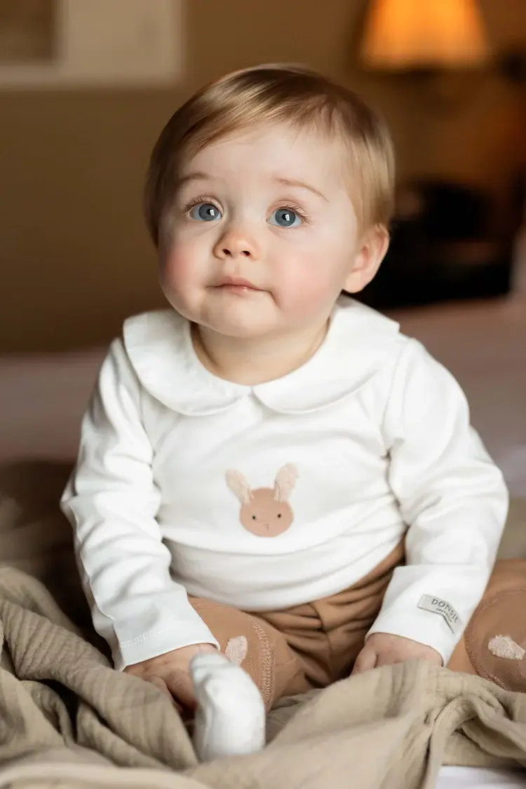 Donsje Amsterdam Davo Bodysuit Fluffy Bunny - Off-white